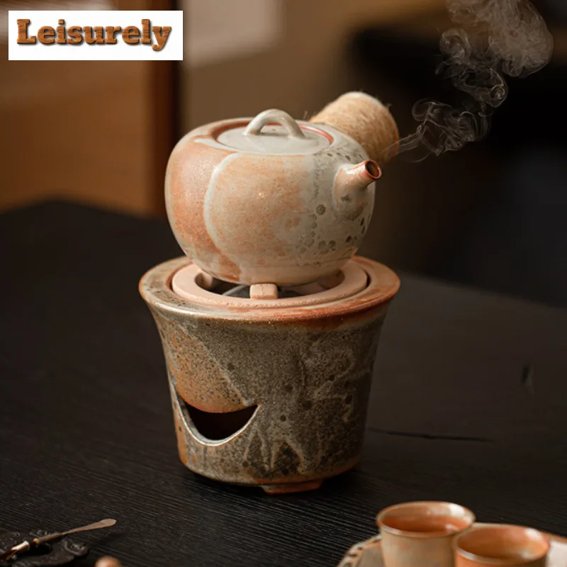Zhiye Roasting Tea Warmer Holder Tea Warmer Alcohol Burner Stove Household Kettle Stand Boiling Water Carbon Furnace Teaset Gift