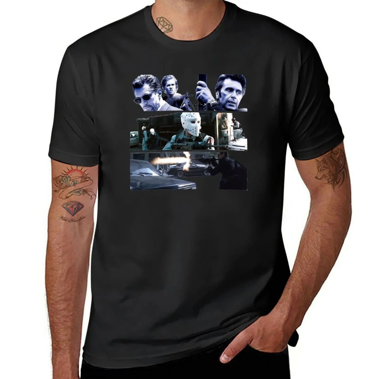 

Heat movie T-Shirt blanks boys whites tshirts for men