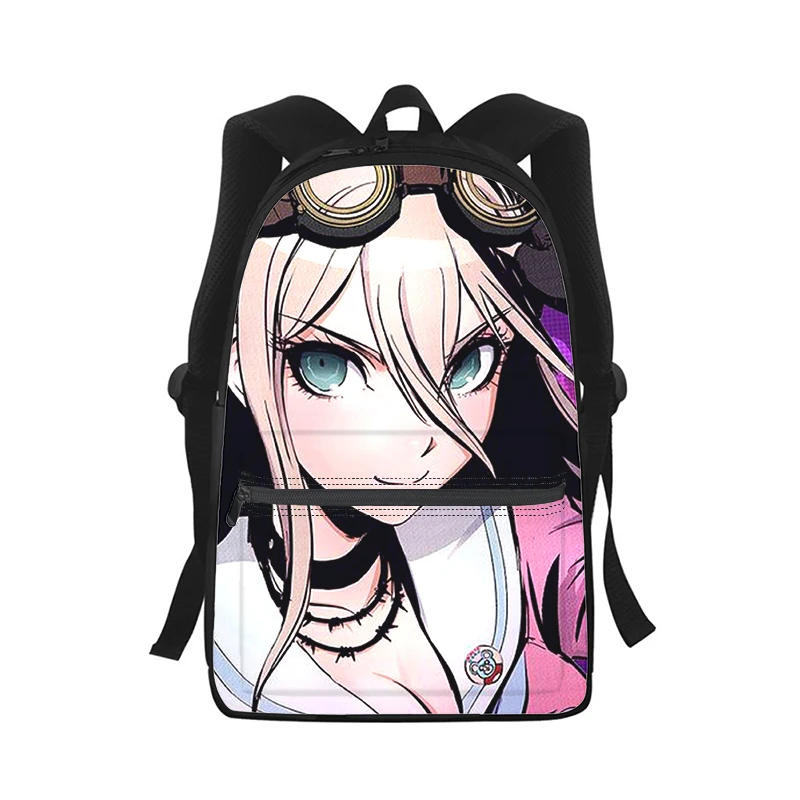 anime danganronpa miu iruma Men Women Backpack 3D Print Fashion Student School Bag Laptop Backpack Kids Travel Shoulder Bag