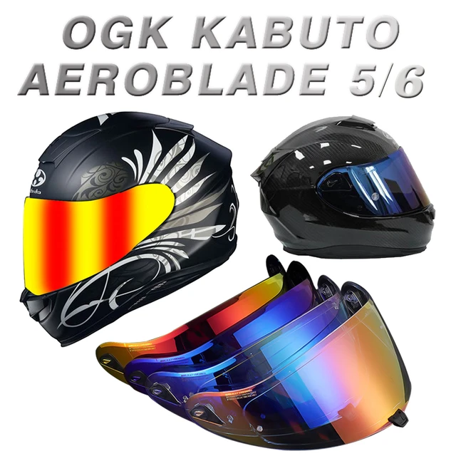 Helmet Shield Lens Fit for OGK KABUTO AEROBLADE 5 6 Motorcycle Helmet Visor  Windshield Moto Full Face Helmet Accessories - AliExpress