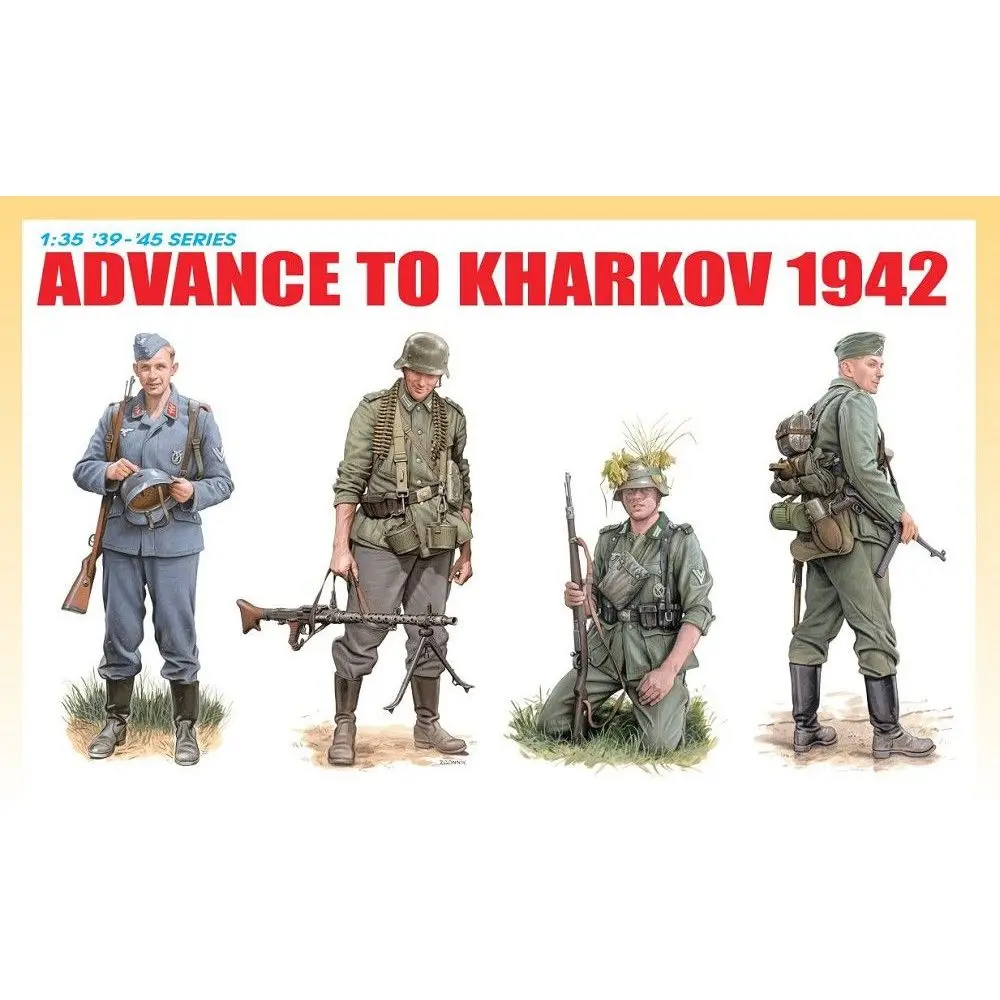 

DRAGON 6656 1/35 Advance To Харьков набор моделей масштаба 1942
