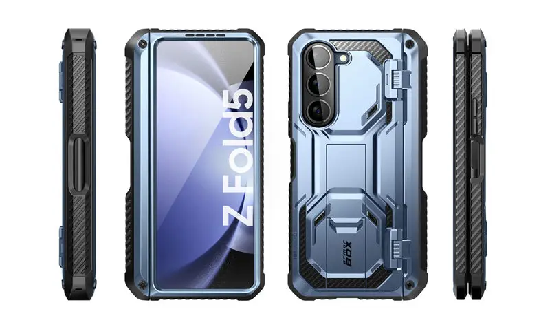 I-BLASON For Samsung Galaxy Z Fold 5 Case 2023 Armorbox Full Body Heavy Duty Shock Reduction Case with Built-in Screen Protector