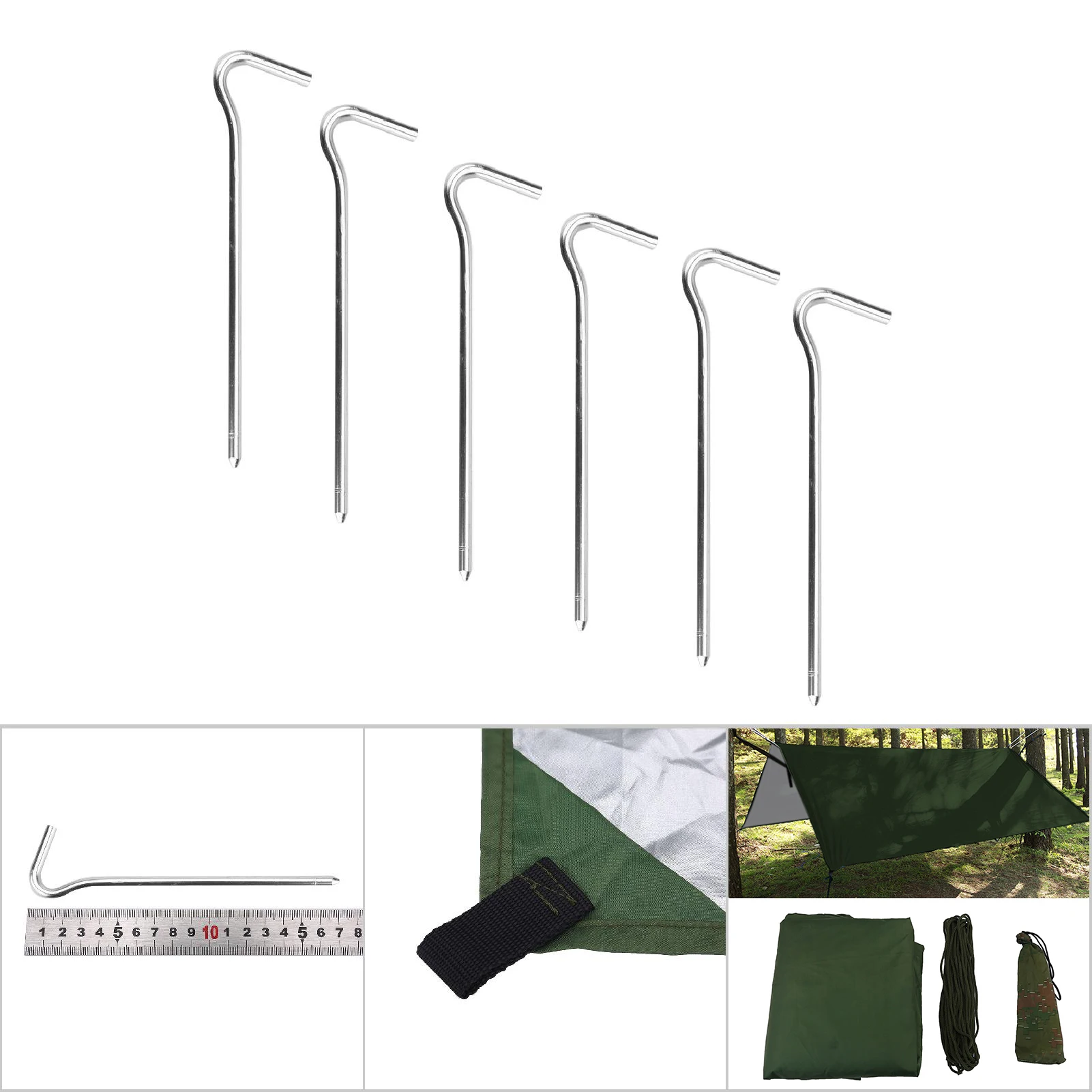 Ultralight 3-4 Person Tent Tarp Shelter Portable Waterproof Camping Tent Awning Outdoor Anti-UV Garden Canopy Sunshade