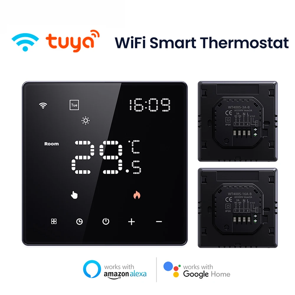 TuyaWiFiThermostatTemperatureControllerElectricHeatingController
