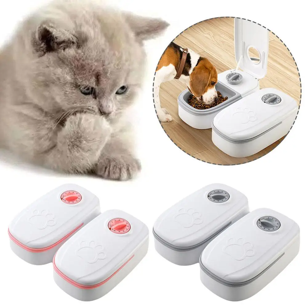 Automatic Feeder For Cats And Dogs With Timer Smart Food Dispenser For Wet Dry Food Dispenser Timer Bowl Pets Feeding Suppl W4H2