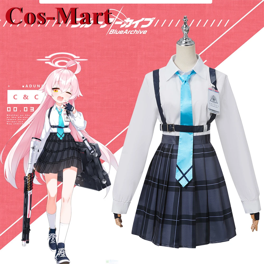 

Cos-Mart Game Blue Archive Takanashi Hoshino Cosplay Costume Gorgeous Daily Wear Uniform Activity Party Role Play Clothing