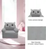 Toddler Chair Kids Sofa - Toddler Sofa Kids Couch Fold Out, 2 in 1 Flip Out Couch and Mini Sofa for Girls and Boys 6