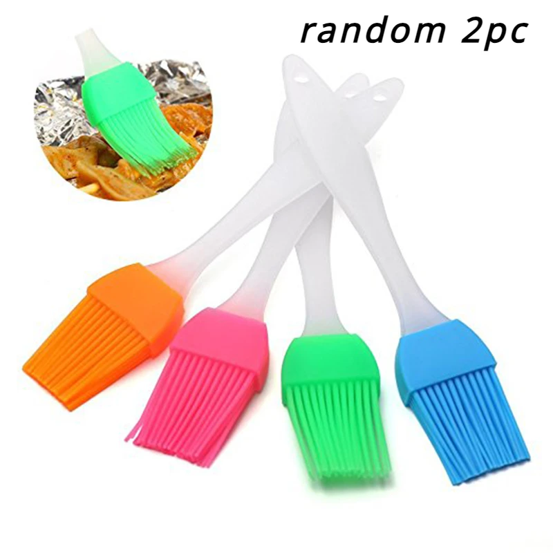 Oil brush random 2pc