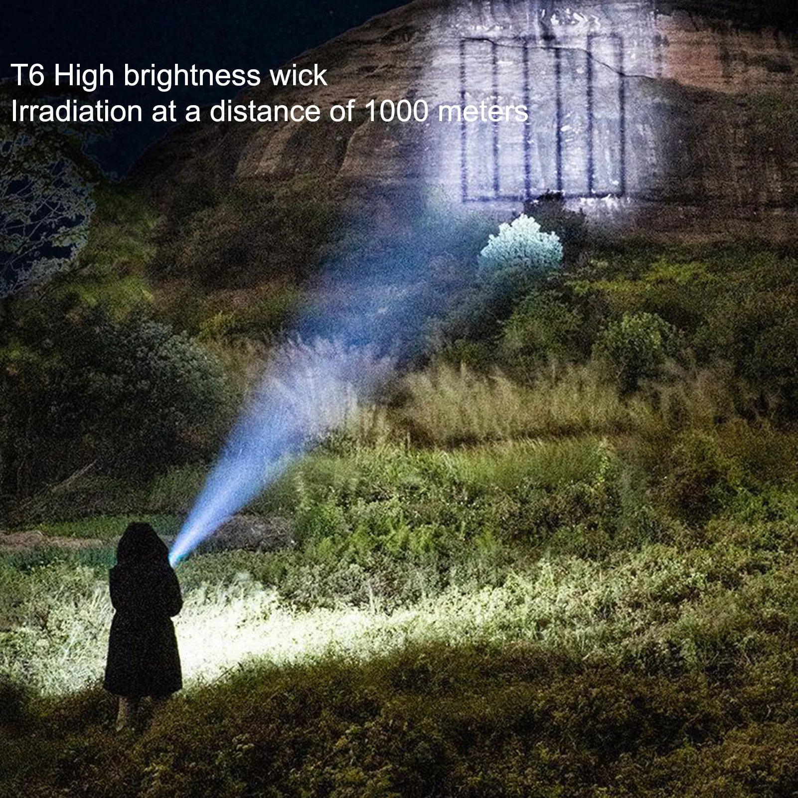  slider image of ABS Outdoor Flashlight Strong
