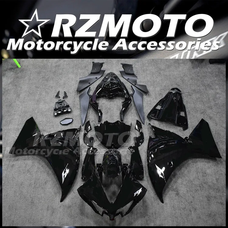 

4Gifts New ABS Motorcycle Fairings Kits Fit For YAMAHA YZF-R1 2012 2013 2014 12 13 14 Bodywork Set Custom Black Glossy