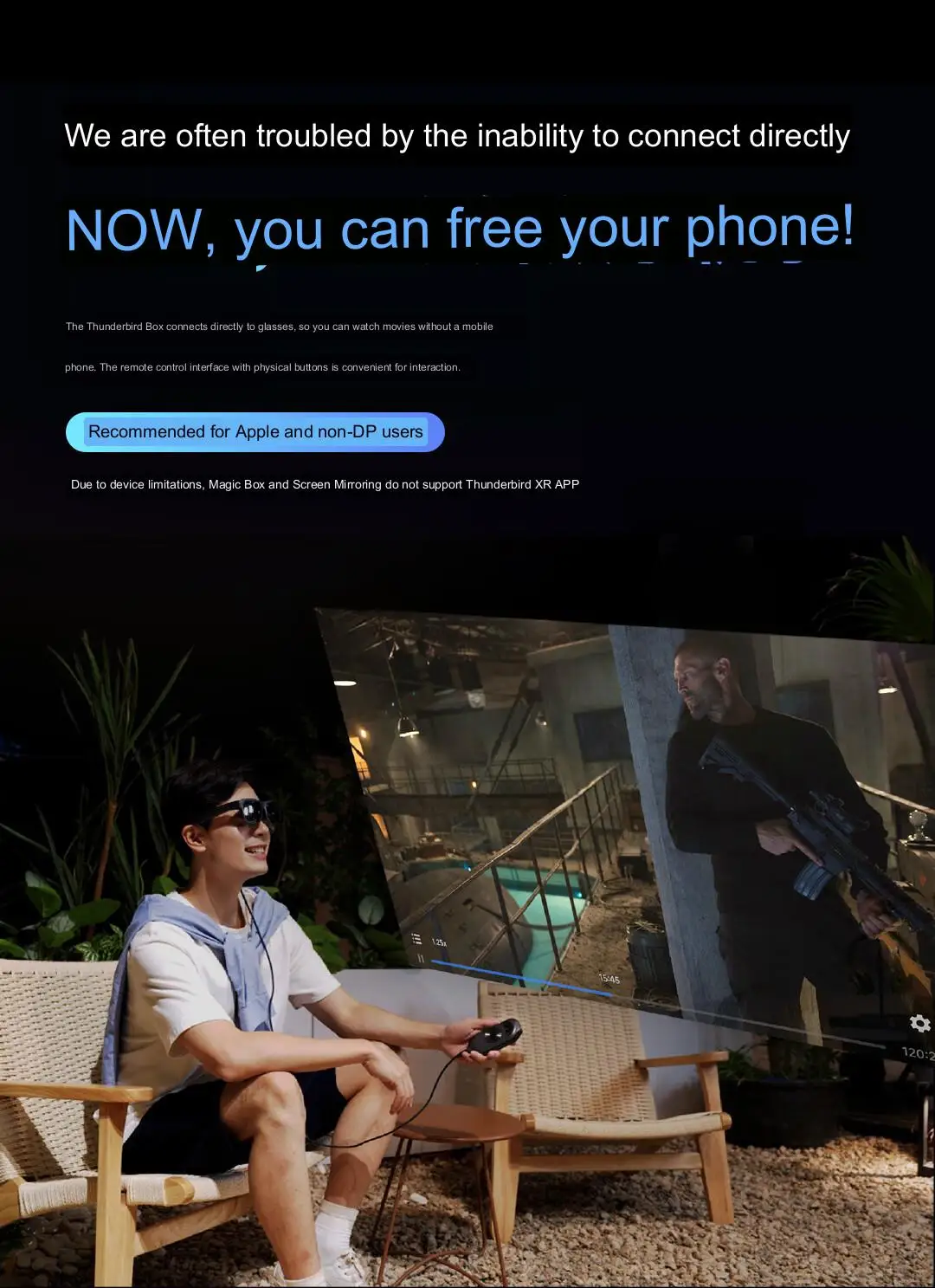 Lunettes AR/VR de réalité virtuelle - 3 façons révolutionnaires de plonger dans l'image de votre ordinateur, tablette et teléphone