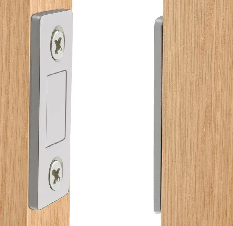 Magnetic Cabinet Catches 2 Pack Ultra Thin Cabinet Magnetic Catch Adhesive Drawer Magnet Catch For Kitchen Closet Door Closing Magnetic Door Closer