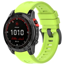 Premium Silicone QuickFit Strap for Fenix Watches - Durable & Stylish Watch Band Bracelet (Green)