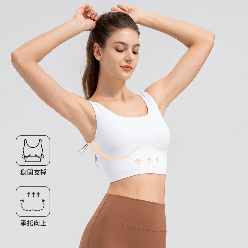 【Breathing Series】yoga bra,Medium to high strength shock-proof breathable running fitness sports bra