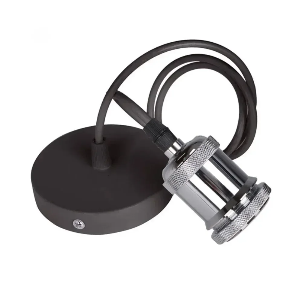 Vintage Industrial Loft LED Bar Pendent Lamp E27 Socket Pendant Lights Aluminum Dining Room Kitchen Island Hanging Lamps Holder