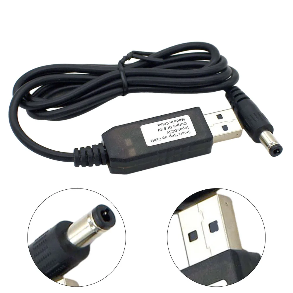 8.4V USB Lithium Battery Charger DC USB Converter Adapter Cable Overvoltage Protection For Vacuum Robot Cordless Adapter