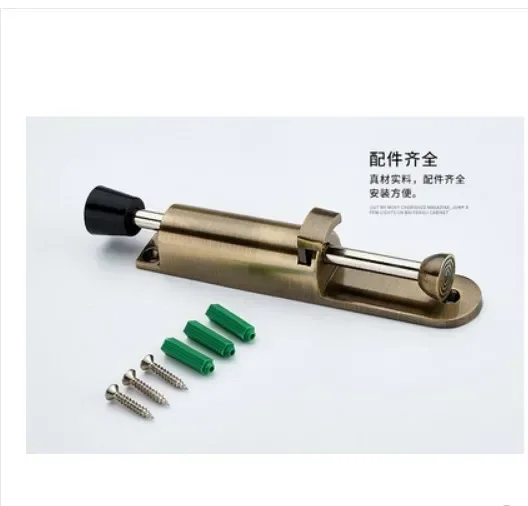 Stainless Steel Telescopic Door Stopper Silver Spring Loaded Step-On Door Holder Stops For Household Hardware door stopper