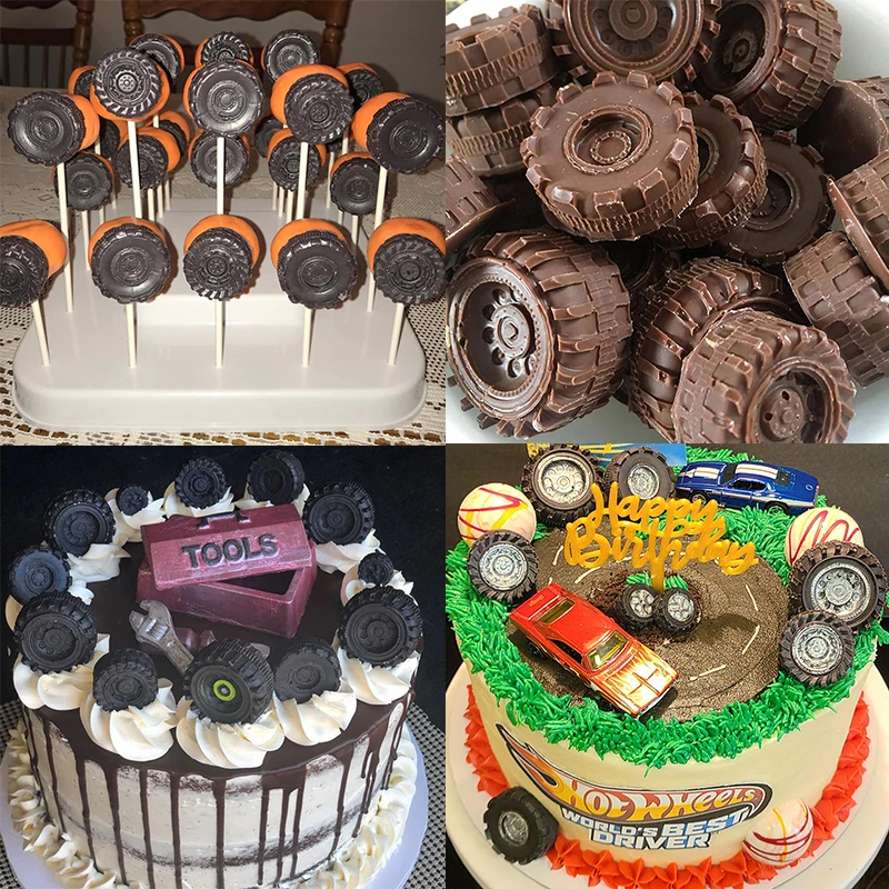 Truck Cake Pan 3d Car Cake Mould 3d 3D Tire Fondant Mold