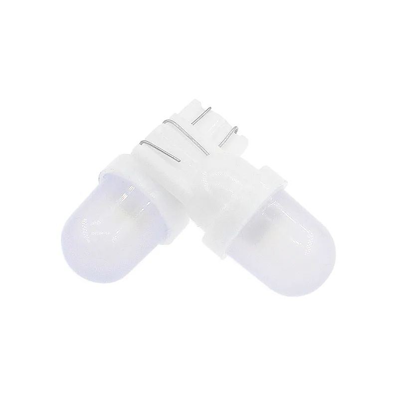 10PCS T10 LED Reading & License Plate Light Bulbs - 6V Bright White