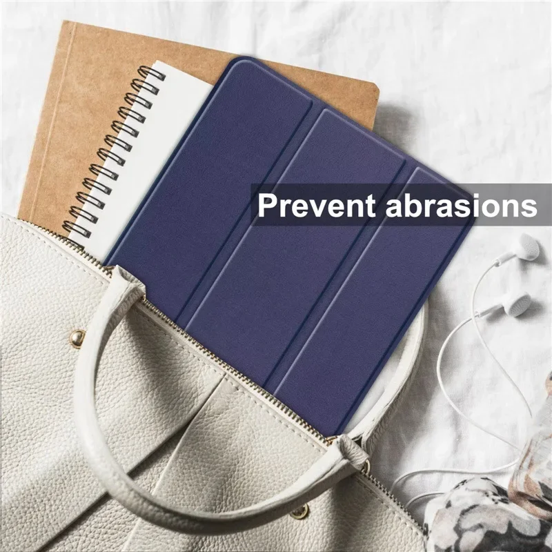 Premium Flip Case with Tri-Folding Stand and Magnetic Smart Cover