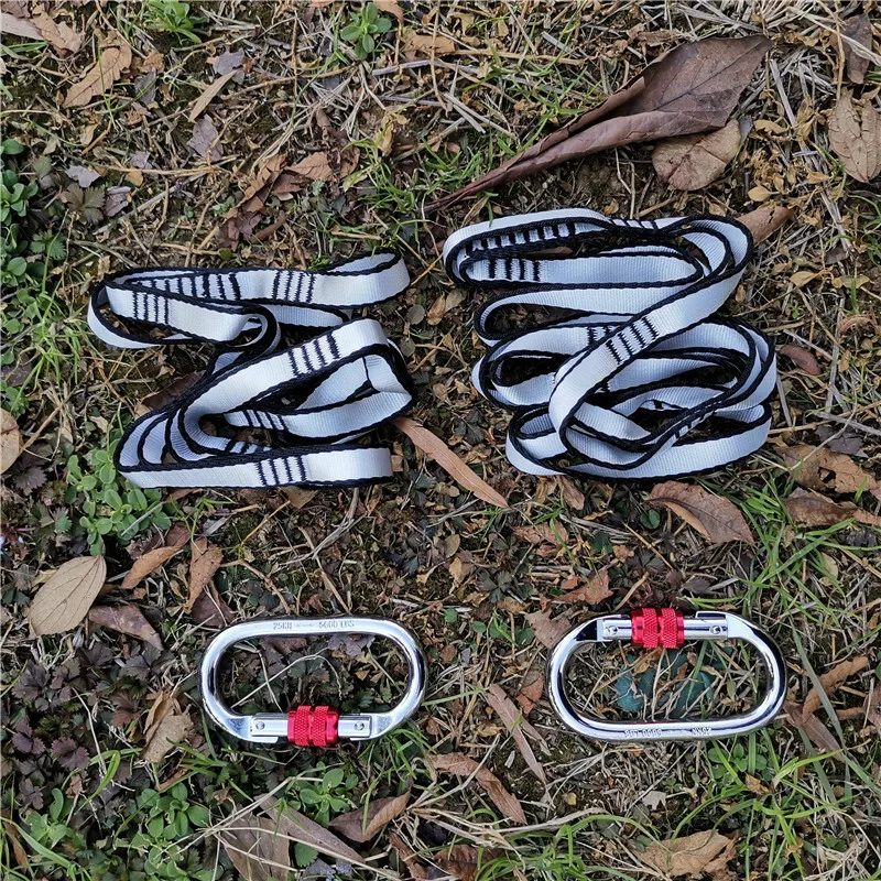 2 daisy 2 carbine yoga extender strap rope daisy chain for aerial yoga hammock swing anti-gravity extend belts for
