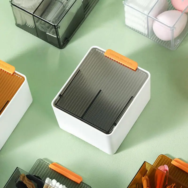 Organizer Hips Convenient Storage Open And Close Small Object Storage Install Without Trace Bathroom Supplies Storage Case Abs 4
