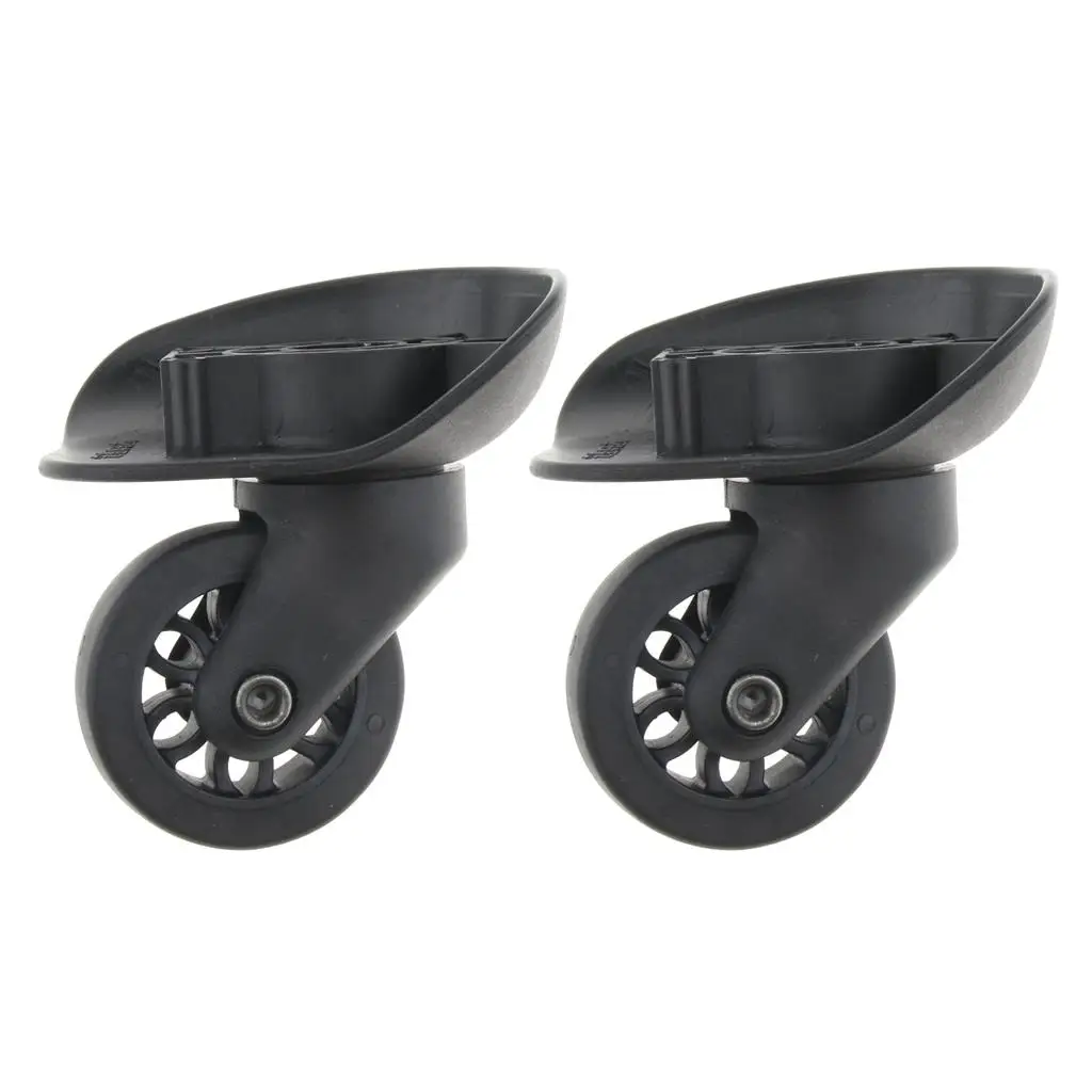 2pcs Universal Suitcase Luggage Casters Replacement Wheels A35-Size L