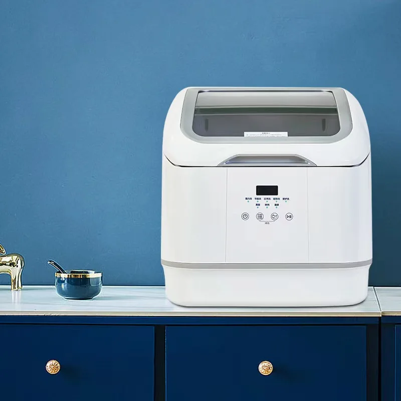 Mini Countertop Kitchen Home Baby Bottle Washer Compact Small Desktop 4-piece Automatic Smart Machine Dishwasher 2