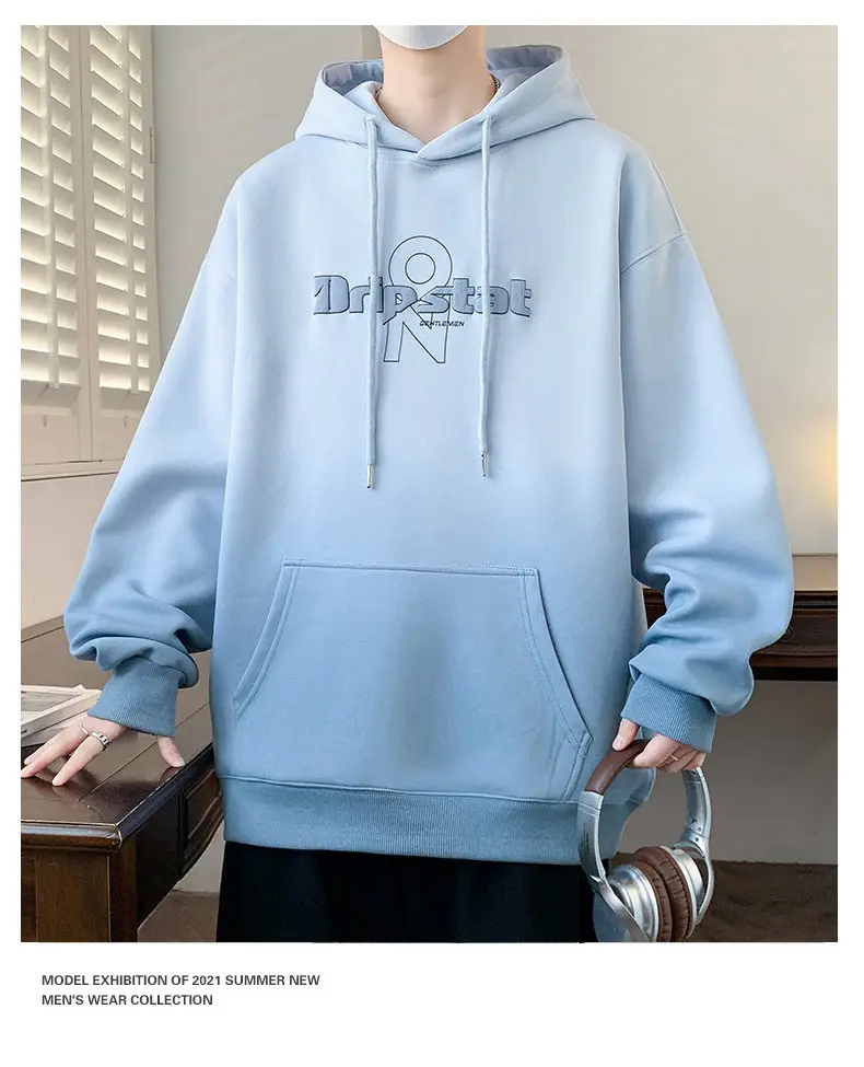 Mode 2026 Frühling Herbst Herren Baumwoll-Hoodies Streetwear Kapuzenpullover Lässige Pullover Outdoor-Sport Kapuzenoberteil Kleidung – Detail 14