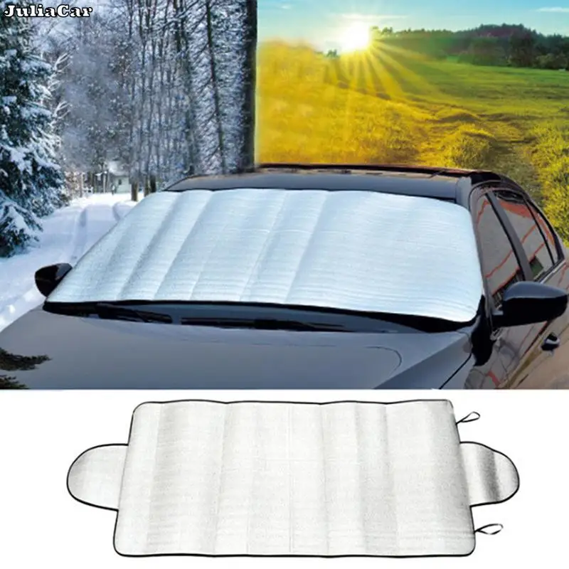 

Car Windshield Snow Cover Winter Ice Frost Guard Sunshade Protector