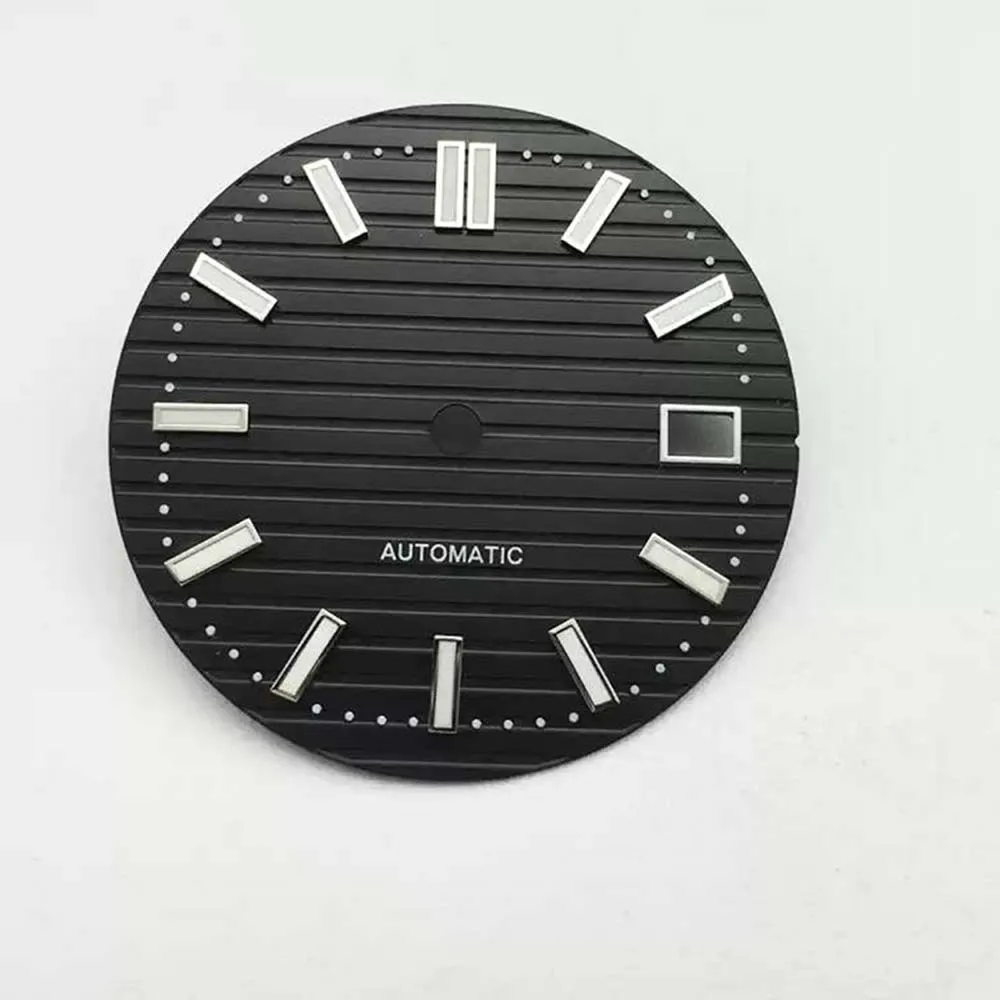 Green Luminous 29.8mm Watch Dial for NH35 NH36 Movement Replacement Black/White/Blue/Green Dial for Men Watch Face Accessories
