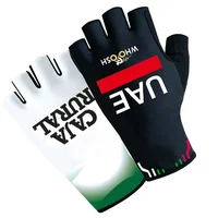 New CAJA RURAL Cycling Gloves Half Finger Men Women UAE Ropa Road Bike Gloves Running Fitness Gym Riding Bicycle Gloves 1