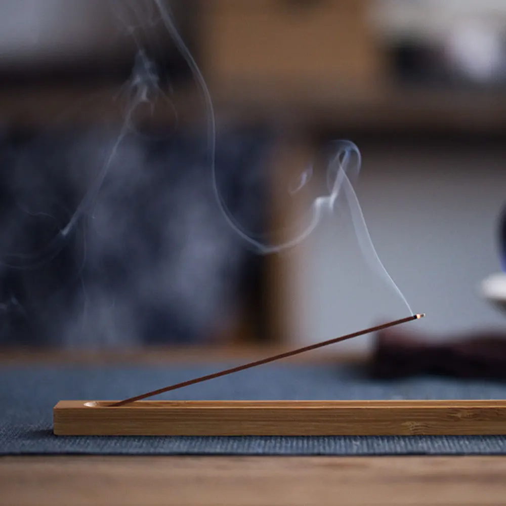 

1Pc Wood Incense Stick Holder 23cm Line Incense Burner Wooden Crafts Sandalwood Coil Base Home Decoration Incense Holder