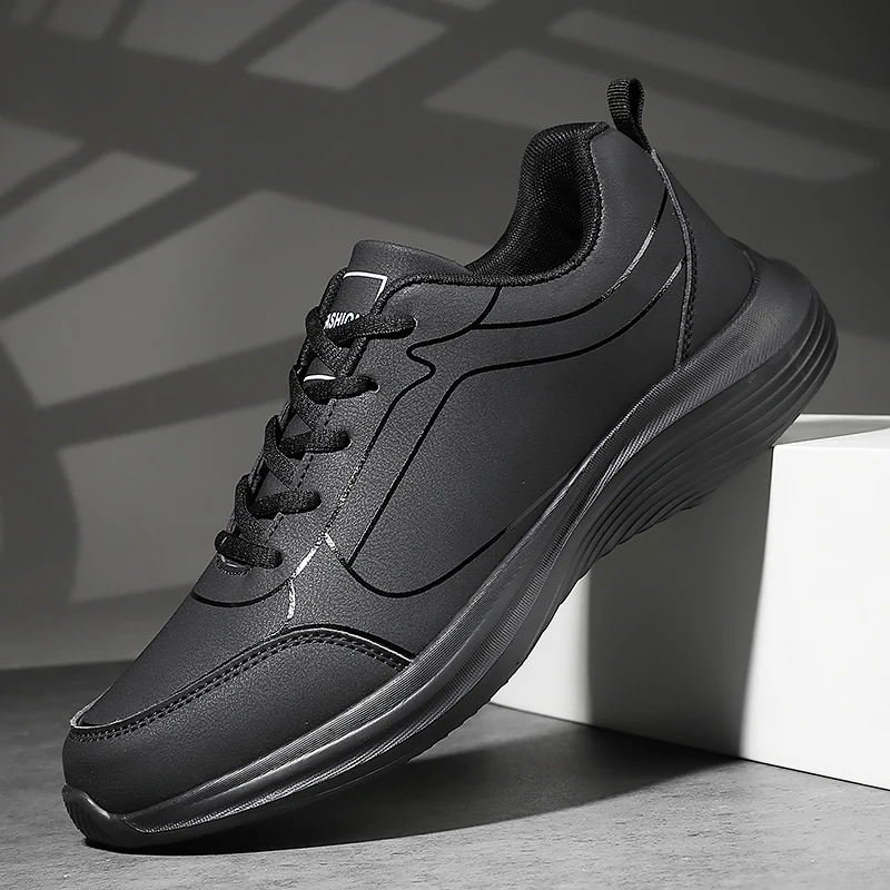 New Men Running Shoes Winter Warm Male Sneakers Anti-slip Breathable Men's Walking Shoes Lace Up Soft Casual Shoes Lightweight