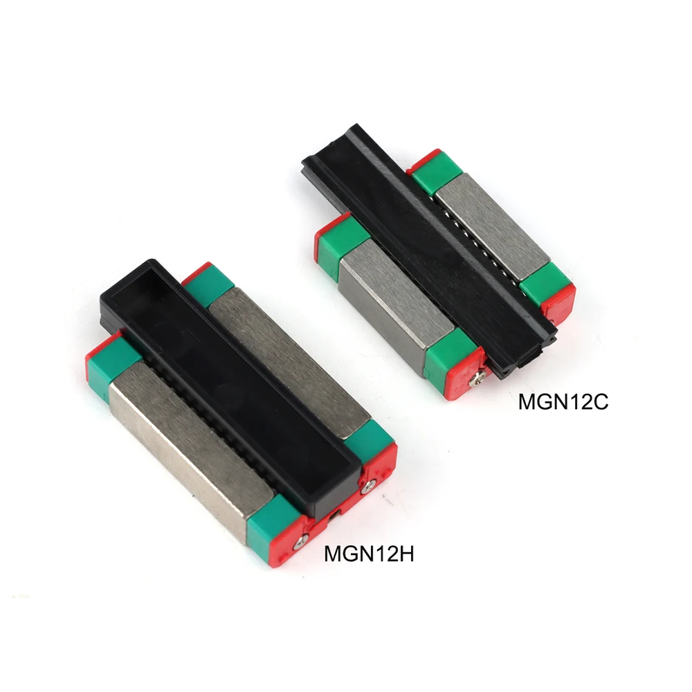 

1 PCS MGN12H MGN12C Steel Sliding Block Durable Linear Guide For Linear Bearing CNC XYZ IR3 V1 3D Printer Parts