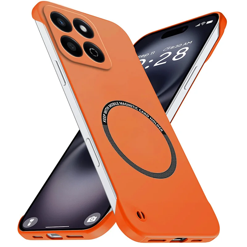 Magnetic Slim for Honor 200 Smart Play 60 Plus X6b X7c 4G 5G Frameless Phone Cases Matte Anti-Scratch PC Cover Shockproof Armor - Image 3