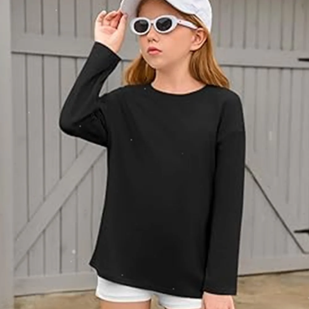 Kids Cotton Long Sleeve Tee 3