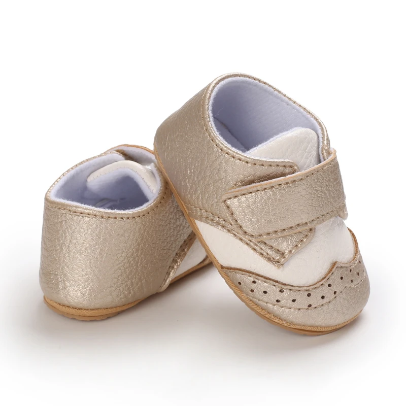 Baby Walking Shoes Golden Baby First Walkers Shoes Gold Princess Shoes Comfortable Soft Soled Non Slip Walking Shoes Pre-Walkers