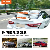53.1 Inch Double Deck Universal Wing Spoiler – Matte Black - Image 2