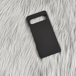 Ultra Slim Matte Hard Phone Case - Shockproof Solid Color Shell Bumper for Sony Xperia 10 VII (Black)