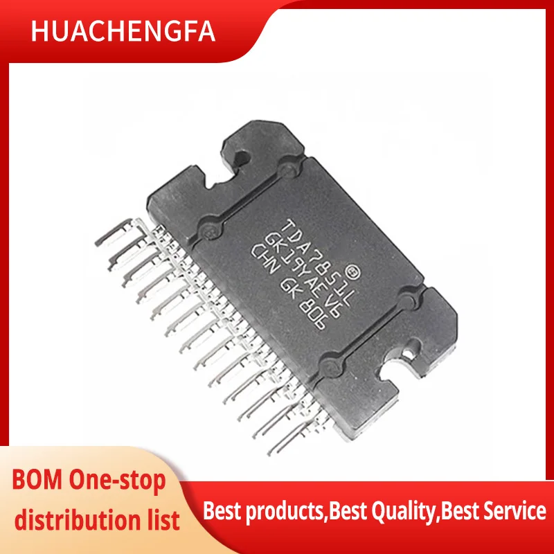 

1pcs/lot TDA7851L ZIP25 TDA7851 Car audio amplifier chip audio amplifier in stock
