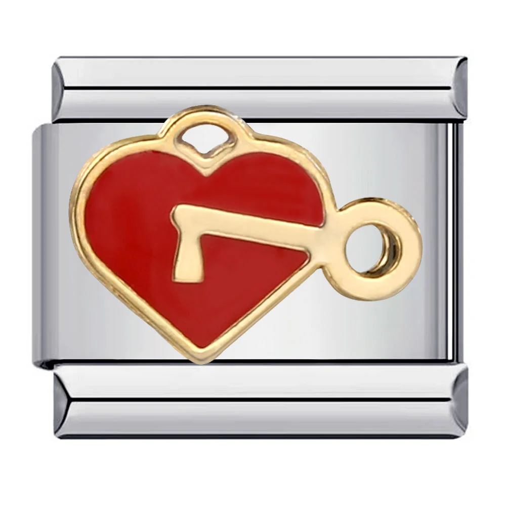 Valentinstag Paar Liebhaber Verheiratet Verlobung Hochzeit Charms Italienische Links 9mm Armbänder Edelstahl DIY Herstellung von Schmuck – Detail 2