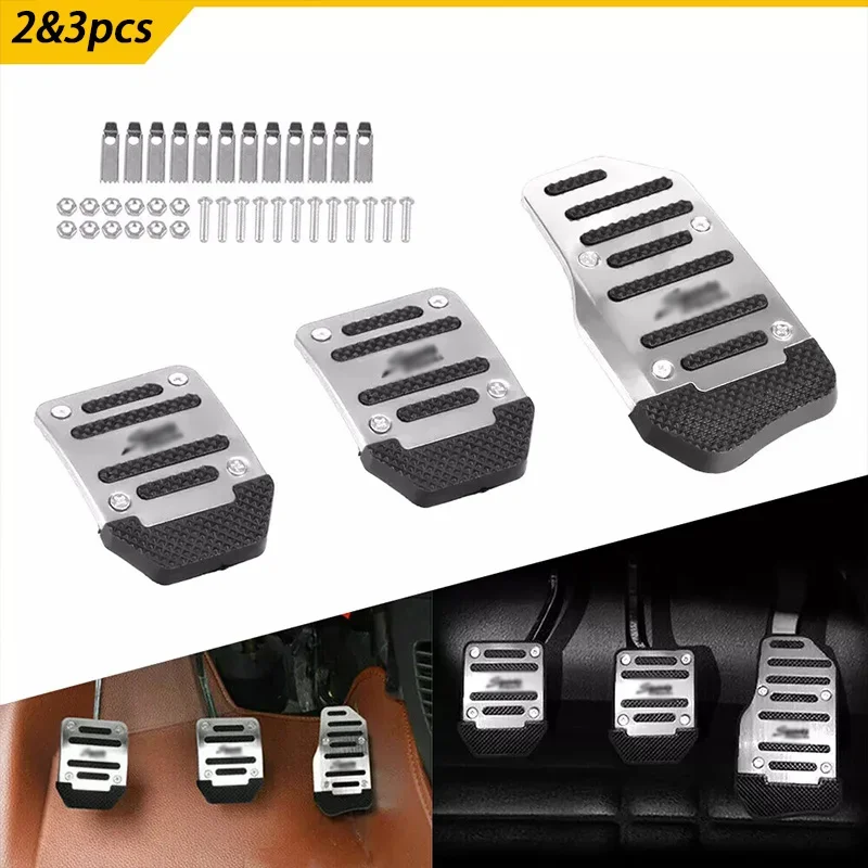 Pédale de frein, d'accélérateur, de transmission automatique/manuelle pour voiture, accessoires universels pour pédales de voiture 1 Pédale de frein, d'accélérateur, de transmission automatique/manuelle pour voiture, accessoires universels pour pédales de voiture 1
