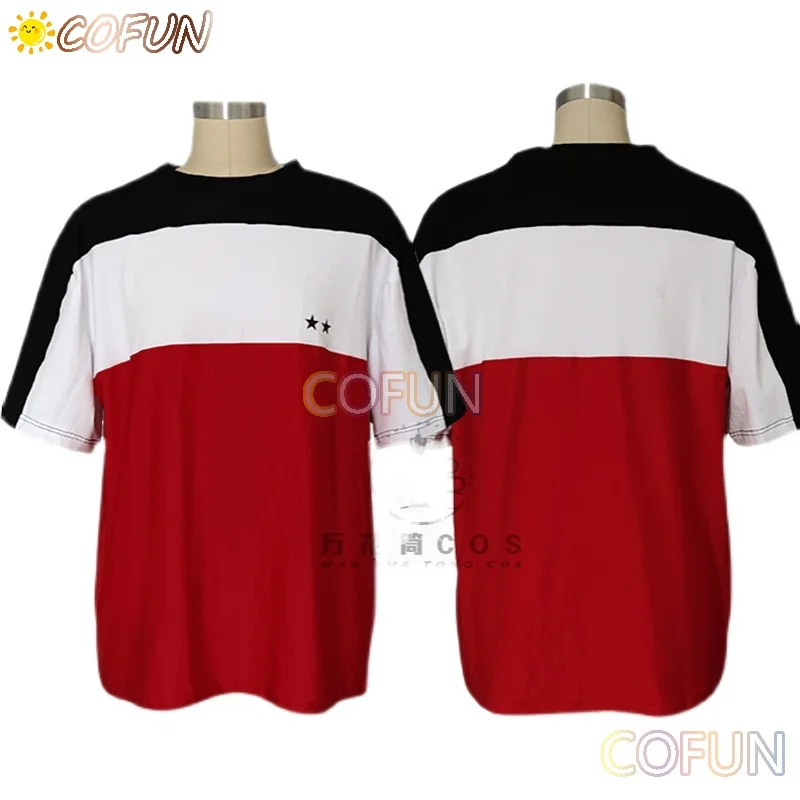 

Костюм для косплея Subaru Akehoshi со звездами COFUN, костюм для Хэллоуина, женская и Мужская футболка, летняя рубашка