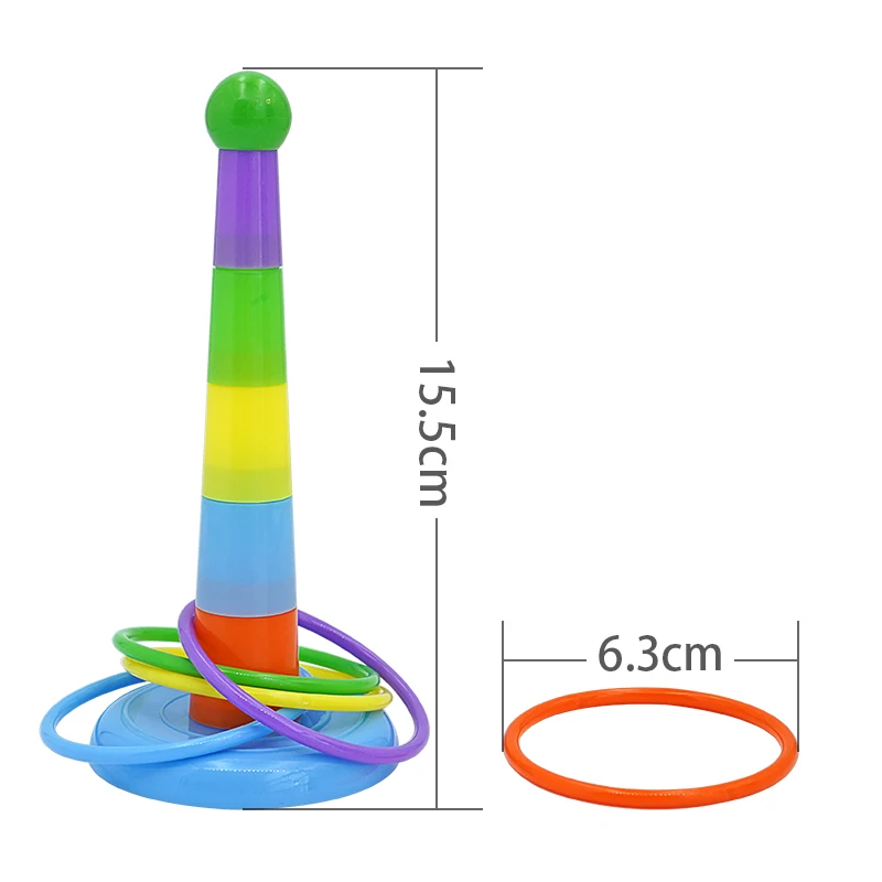 Parrot Bird Toy Parrot Bite Chewing Toy Pet Bird Swing Ball Standing Toy Plastic Rings Training Intelligence Toy Game Supplies 3