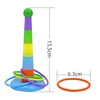Parrot Bird Toy Parrot Bite Chewing Toy Pet Bird Swing Ball Standing Toy Plastic Rings Training Intelligence Toy Game Supplies 3