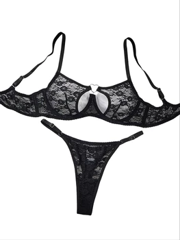 Elegant Design Bra And Panties Set with Unique Heart Buckle Comfortable Fashion Underwear Suitable for All Occasions