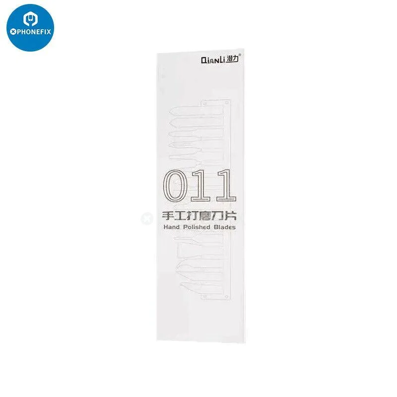 Qianli 007 008 009 나이프 도구 키트, CPU 접착제 리무버, 마더보드 BGA 수리 블레이드, 프라이 나이프 청소 스크래핑 IC 칩 제거 도구