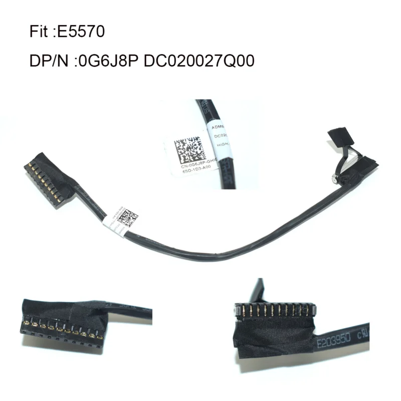 

Новый провод для аккумулятора для Dell Latitude E5570 Precision 3510 0G6J8P G6J8P