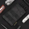 Lightweight EDC Mini Tool Pouch Oxford Small Tool Storage EDC Pouch Foldable Wear Resistant Organizer for Camping Hiking Sports 1